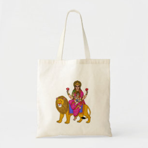 Goddess Skandamata Tote Bag