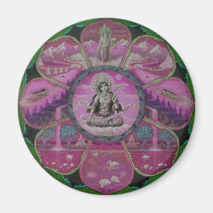 Goddess Tara Mandala Magnet