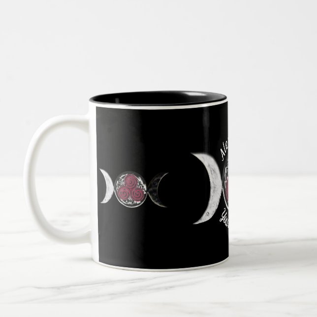GoddesS Two-Tone Coffee Mug (Left)