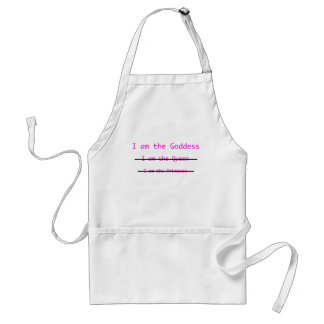 Goddess with lines standard apron