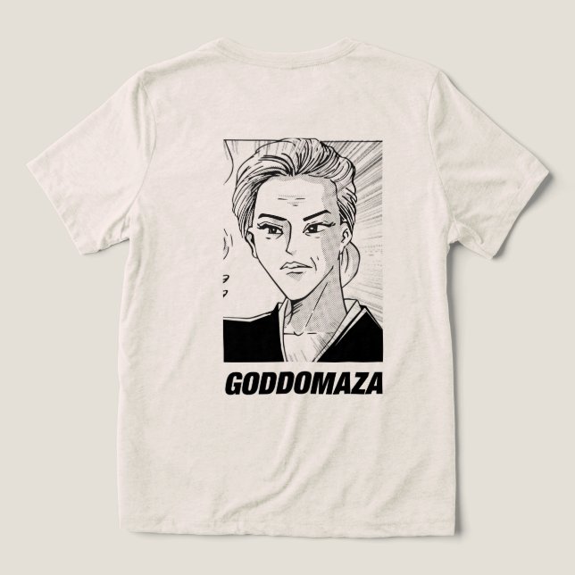 GODDOMAZA CLASSIC STYLE  Tri-Blend SHIRT (Design Back)