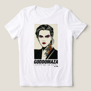 GODDOMAZA EAST. 1985 PT. 2 WOMEN WHITE TEE