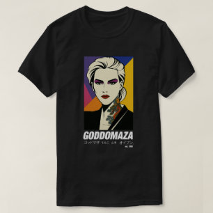 GODDOMAZA EAST. 1985 PT. 3 BLACK TEE