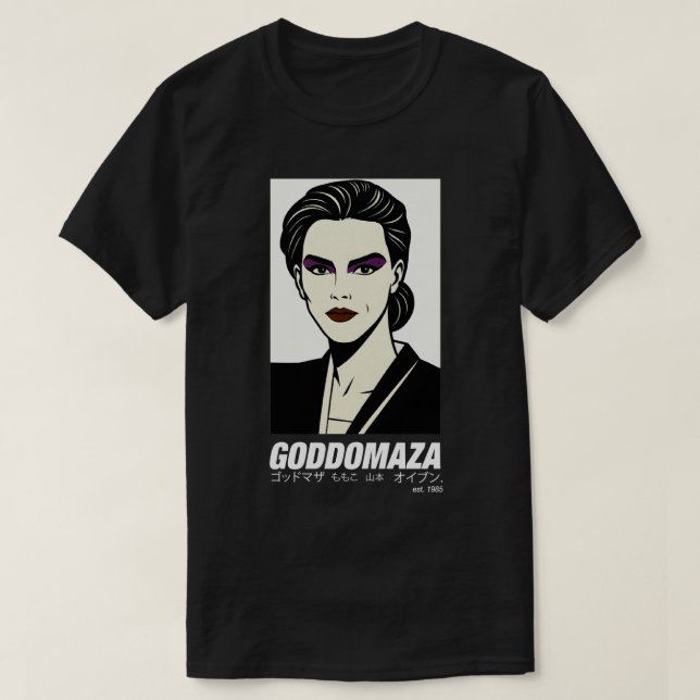 GODDOMAZA EST. 1985 PT. 1 MEN BLACK TEE (Design Front)