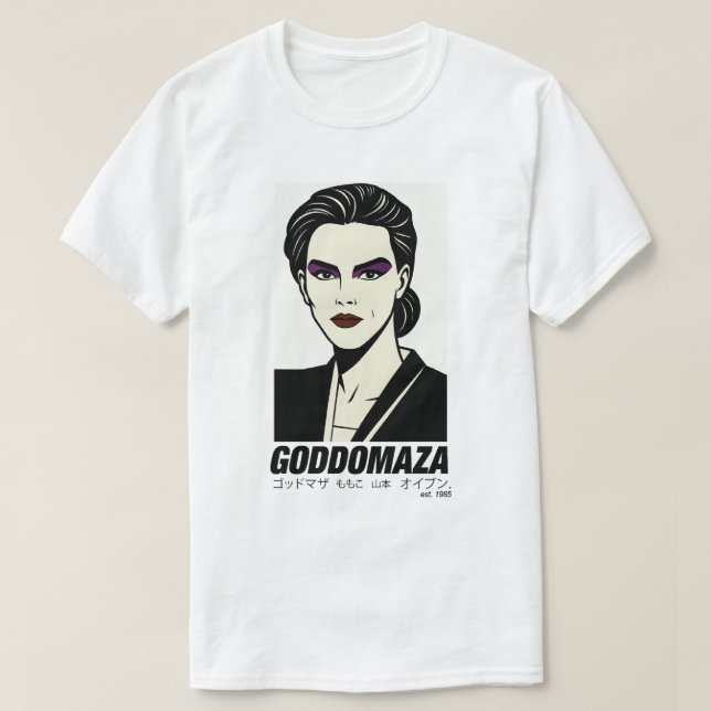 GODDOMAZA EST. 1985 PT. 1 MEN WHITE TEE (Design Front)