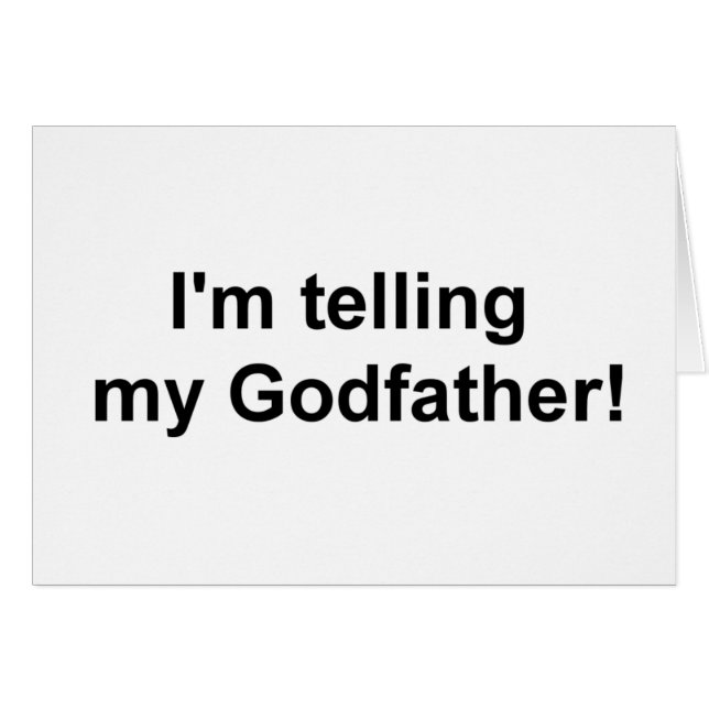 Godfather (Front Horizontal)