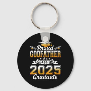 Godfather 2025 Graduation Proud Godfather Cl Of 20 Key Ring