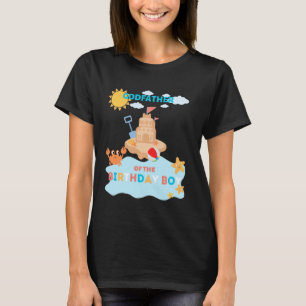 Godfather Beach Birthday Summer Bday Ocean Family T-Shirt