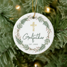 Godfather Christmas Wreath