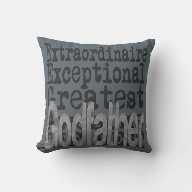 Godfather Extraordinaire Cushion (Front)