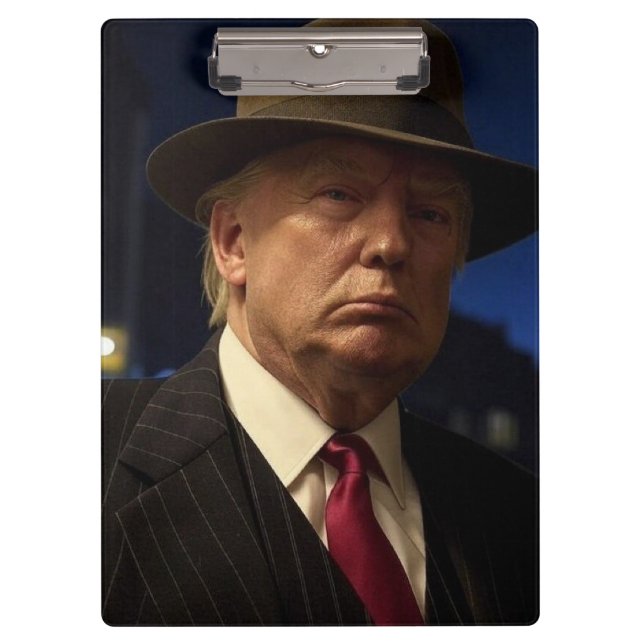 Godfather of America Don J. Trump  Clipboard (Front)