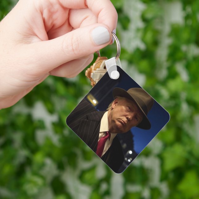 Godfather of America Don J. Trump  Key Ring (Hand)