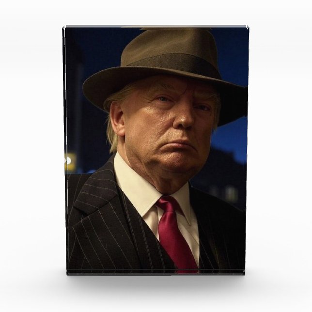 Godfather of America Don J. Trump  Photo Block (Front)