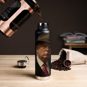 Godfather of America Don J. Trump  Water Bottle