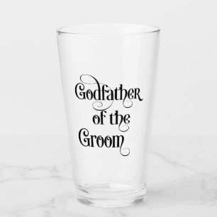 Godfather of the Groom Glass