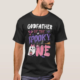 Godfather Of The Spooky One 1st Birthday Girl Hall T-Shirt