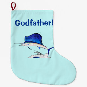 Godfather: Sailfish Large Christmas Stocking