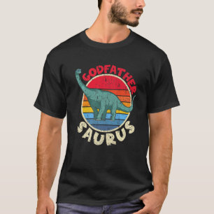 Godfather Saurus Brachiosaurus Diplodocus I Family T-Shirt