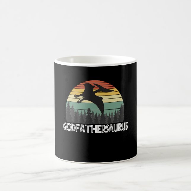 GODFATHERSAURUS GODFATHER SAURUS GODFATHER COFFEE MUG (Center)
