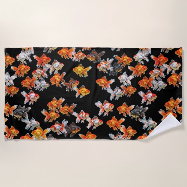 Godfish Parade Beach Towel (Front)