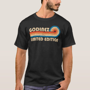 GODINEZ Surname Retro Vintage 80s 90s Birthday Reu T-Shirt