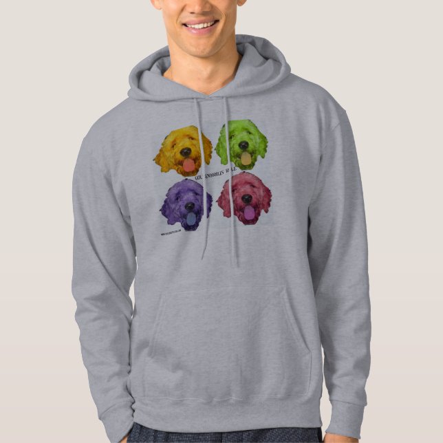 Godlendoodles Rule Hoodie (Front)