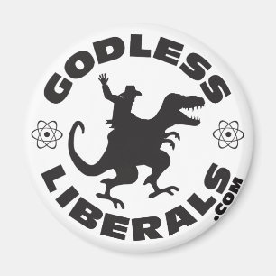 Godless Liberals Official Logo Magnet