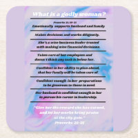 Godly Woman List From Proverbs 31