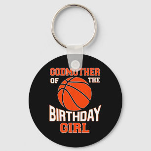 Godmother Bysketbyll Birthday Girl Family Byller B Key Ring