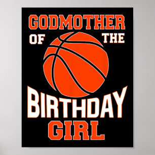 Godmother Bysketbyll Birthday Girl Family Byller B Poster