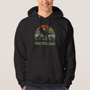 Godmother Dinosaur T Rex Godmothersaurus 4 kids Fa Hoodie
