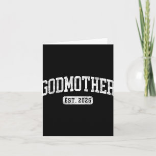 Godmother Est 2026 Promoted To Godmother Announcem Card