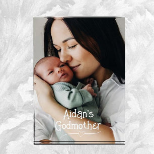 Godmother Gift! Keepsake Photo Block
