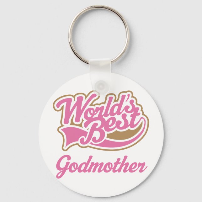 Godmother Gift Key Ring (Front)