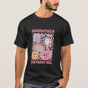 Godmother of the Birthday Girl Pool Party Family P T-Shirt