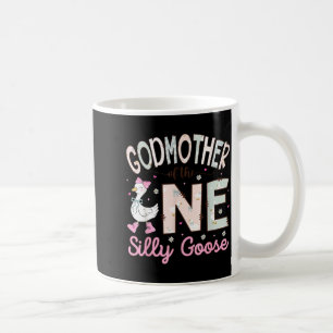 Godmother of The One Silly Goose 1st Birthday Girl Coffee Mug