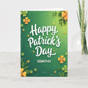 Godmother Patrick Day Green Card