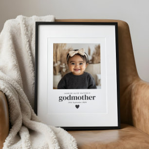 Godmother Photo Keepsake Poster