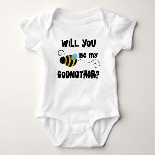 Godmother Proposal Baby Gift Baby Bodysuit