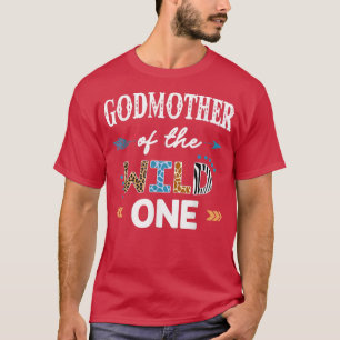 Godmother the wild one girl birthday matching fami T-Shirt