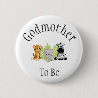 Godmother To Be Safari Jungle New Baby Shower