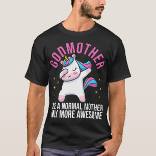 Godmother Unicorn Mother Mother's Day T-Shirt