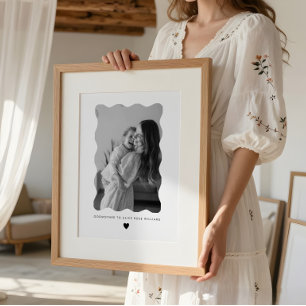 Godmother Wavy Photo Keepsake Print