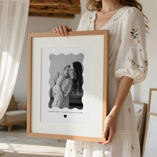 Godmother Wavy Photo Keepsake Print