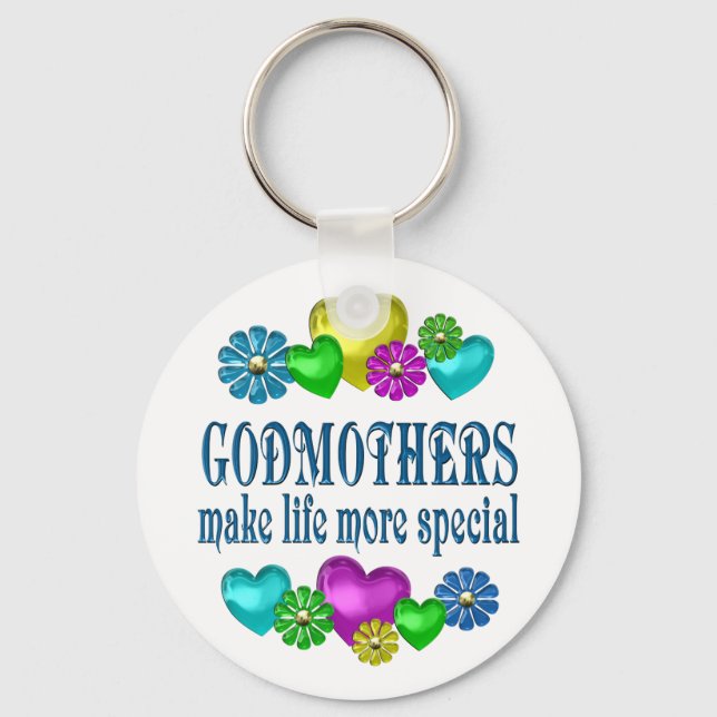 Godmothers More Special Key Ring (Front)