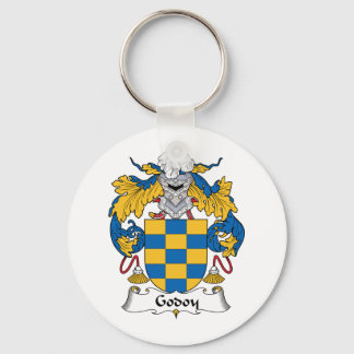 Godoy Family Crest Key Ring