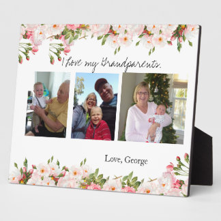 Godparents baptised plaque