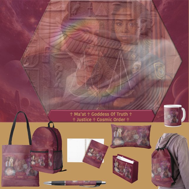 “Gods and Goddess Of Ether”  Printed Backpack (Get the full “Gods + Goddesses Of Ether” collection at: https://bit.ly/OurAncestorsZazzle)