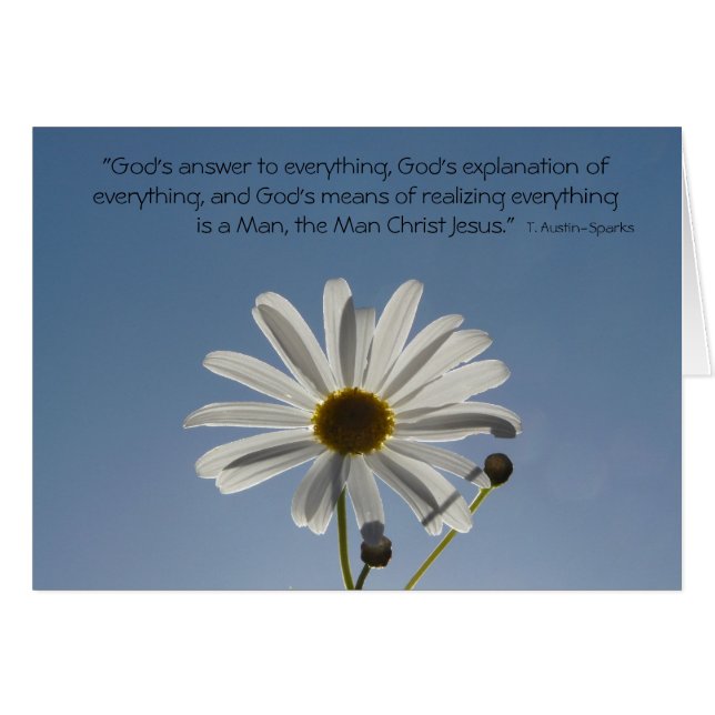 God's Answer (Front Horizontal)