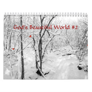 God's Beautiful World #2 Calendar